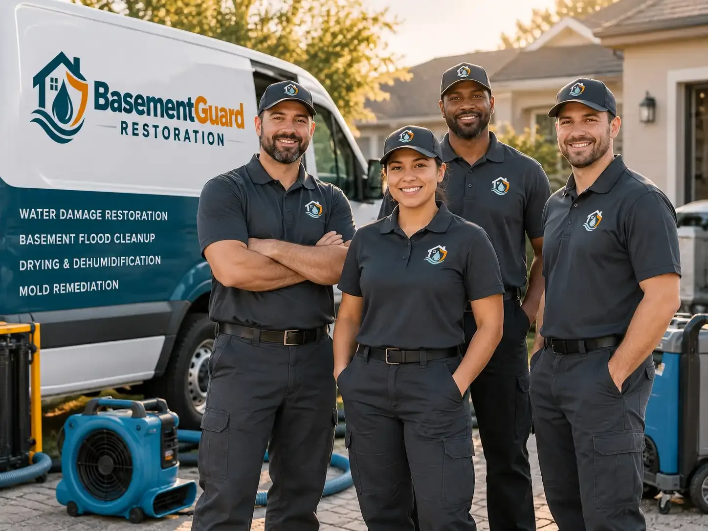Basement Water Damage Restoration company in Mullin, TX